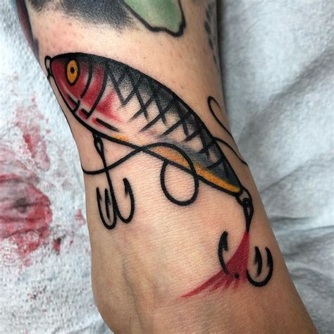 Fishing Lure Tattoos For Men