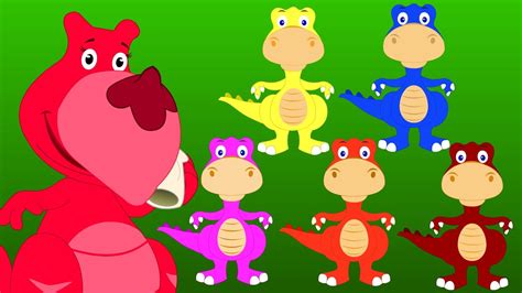 Five Little Dinosaurs Five Little Series Original Nursery Rhyme