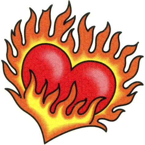 20 Flaming Heart Tattoo Designs to Ignite Your Passion