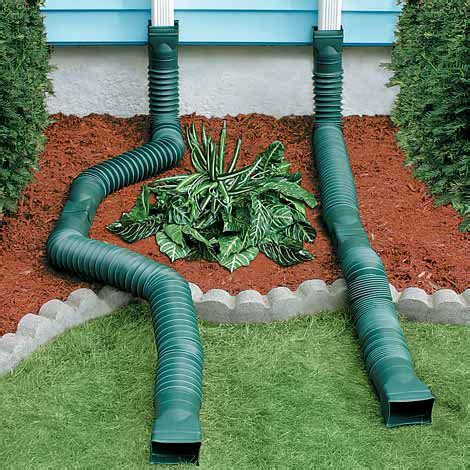 Flex A Spout Downspout Diverter Yards Gardens And Drainage Solutions