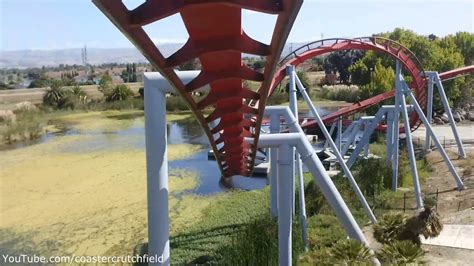 Flight Deck Front Row Hd Pov California S Great America Youtube