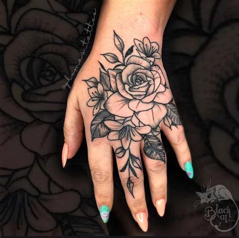 Floral Hand Tattoos: Beauty and Meaning on Your Skin