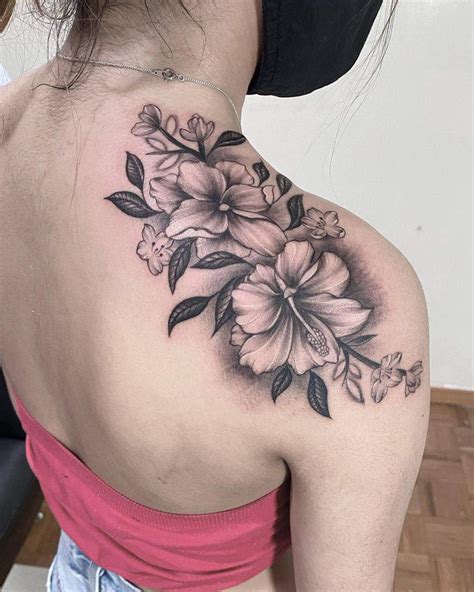 Floral Tattoo Shoulder