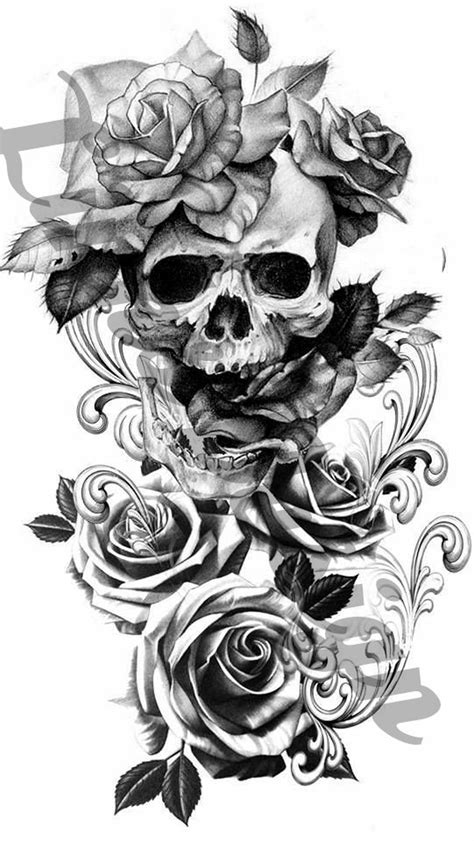 Flower and Skull Tattoo Designs: A Unique Artistic Twist