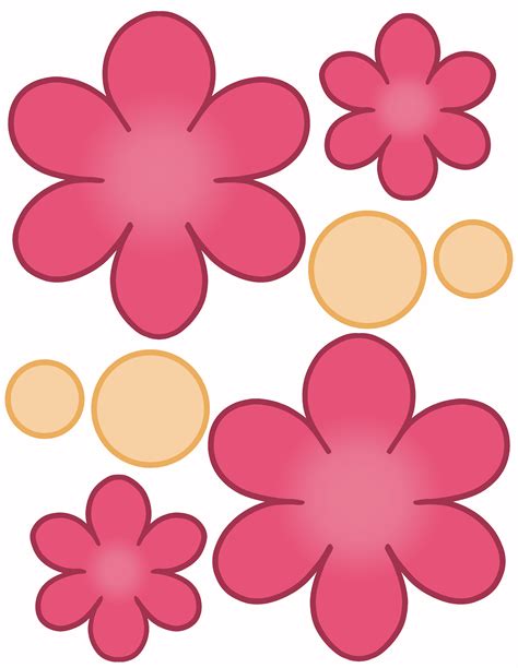 Free Flower Printables Template for Instant Download