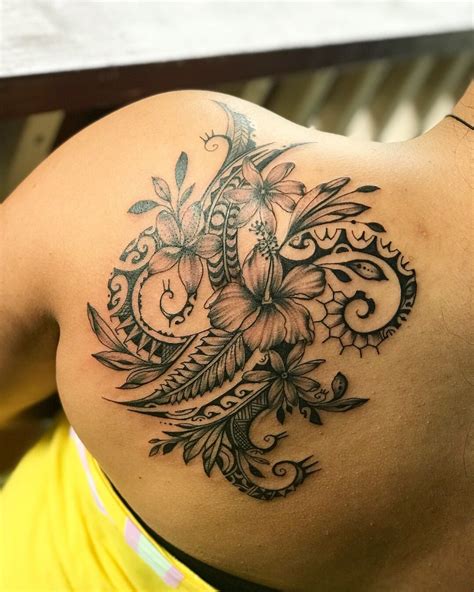 Flower Tribal Tattoo Tribal Flower Tattoos Tribal Tattoos For Women