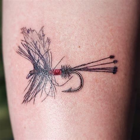 Fly Fishing Lure Tattoo