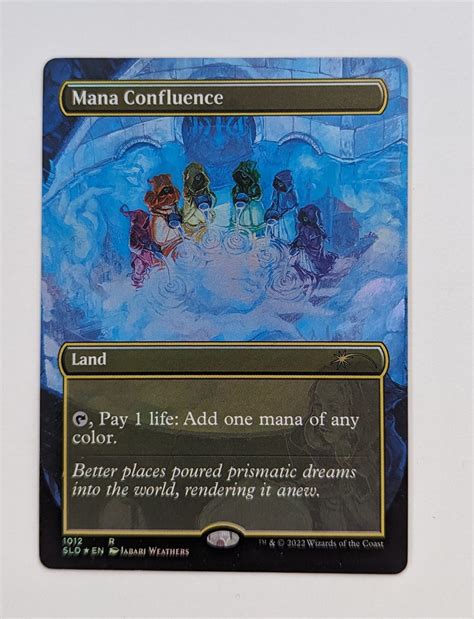 Foil Mana Confluence From Secret Lair Drop Mtg Proxy