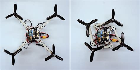 Foldable Drone Can Change Shape In Flight In The Scan