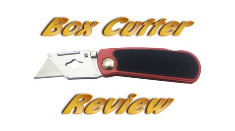 Folding Box Cutter Youtube