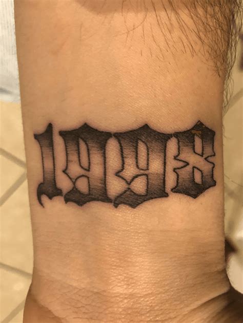 10 Classic Font Gangsta 1998 Tattoo Designs Revealed