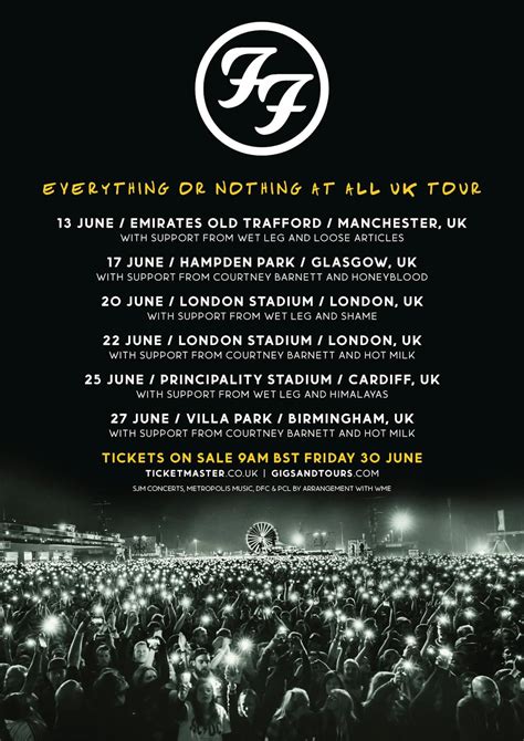 Foo Fighters Announce Summer 2024 Uk Stadium Tour Kerrang