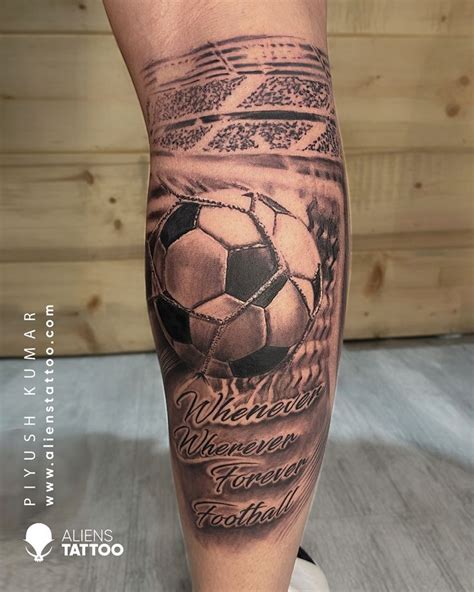 Football Design Tattoo Ideas to Score Big