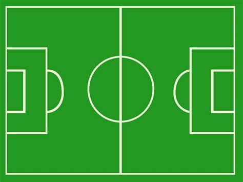 Football Pitch Template Ppt