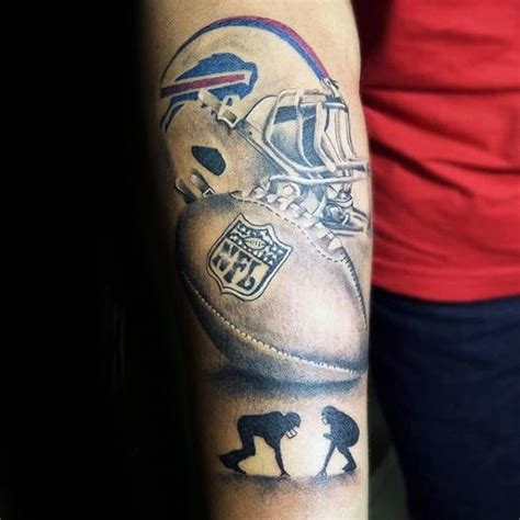 Football Player Tattoos Designs