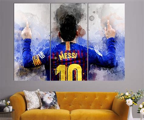 Football Wall Art Messi