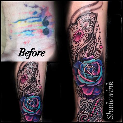 Forearm Tattoo Cover Up Design Ideas and Inspiration