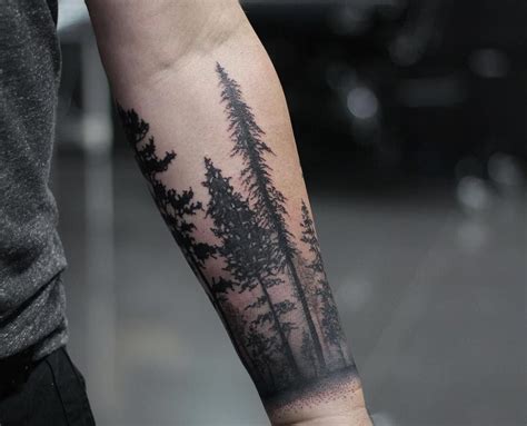 Forest Tattoo Arm