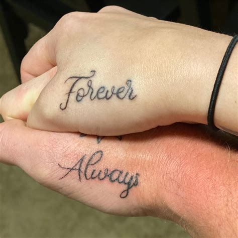 Forever and Always Tattoo Designs Inspiration