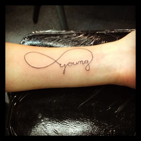 Forever Young Infinity Tattoo Forever Young Tattoos