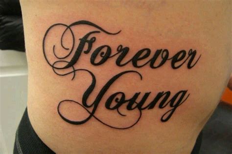 10 Youthful Forever Young Tattoo Designs to Try