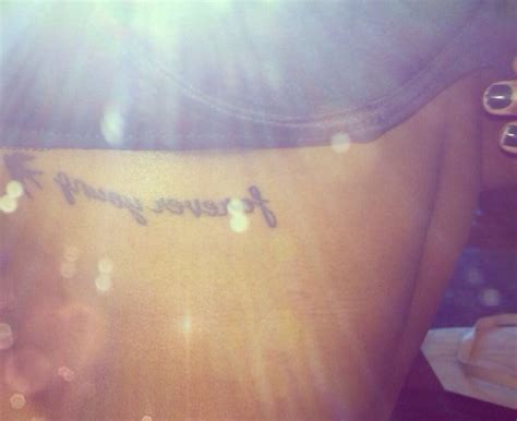 Forever Young Tattoo Tattoo Youth Young Forever Simple Tattoo