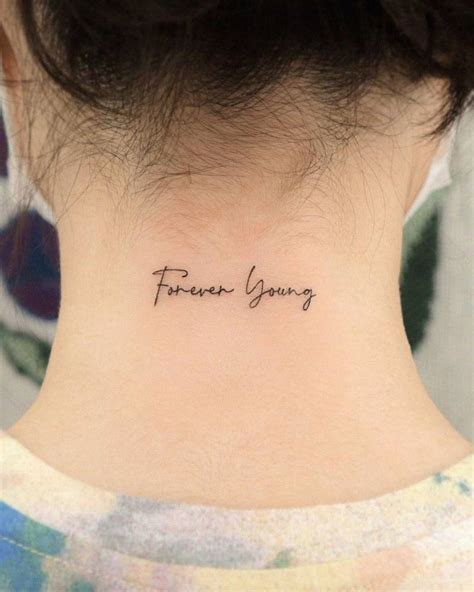 Forever Young Tattoo