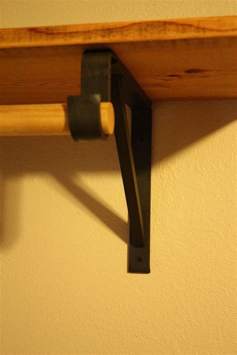 Forged Closet Rod Support Brackets