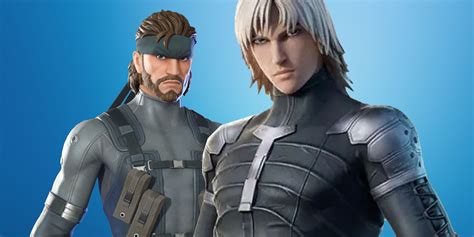 Fortnite Amp 39 S Metal Gear Solid Crossover Includes Raiden