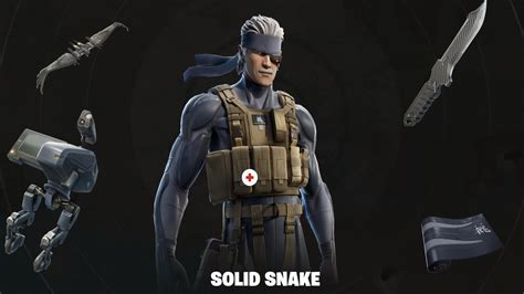 Fortnite Solid Snake Release Date And Items