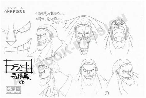 Franky One Piece Sheet Official Reference Settei Piecings One