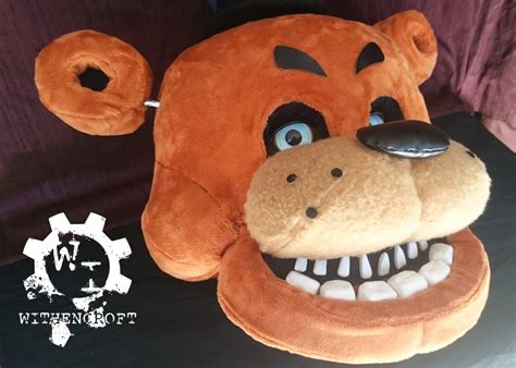 Freddy Fazbear Inspired Functional Full Head Bear Mask With Etsy