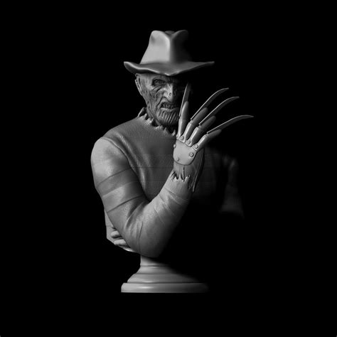 Freddy Krueger 3D Stl File Freddy Krueger 3D Figure Freddy Etsy Uk