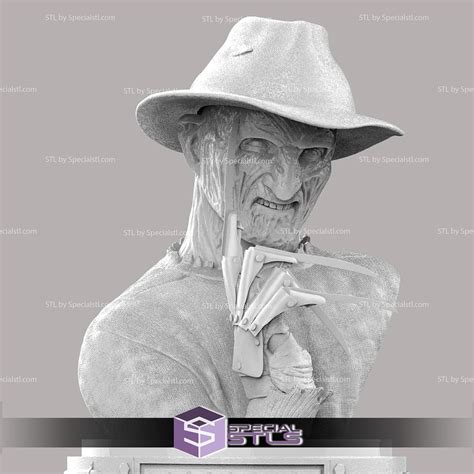 Freddy Krueger Bust Stl Files 3D Printable Specialstl