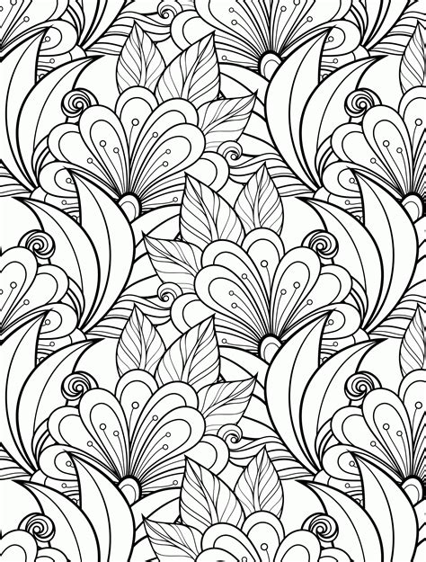 Free Adult Coloring Pages to Print and Relax