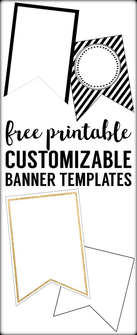 Free Banner Templates Free Printable Banner Printable Banner