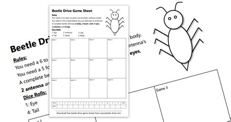 Free Beetle Drive Sheets Beetle Drive Com