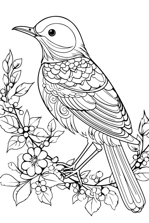 Free Birds Coloring Pages