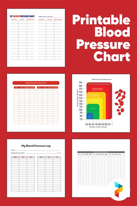 Free Blood Pressure Chart Printable