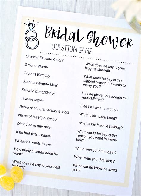 Free Bridal Shower Program Template Template Collections