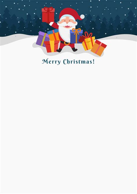 Free Christmas Letterhead