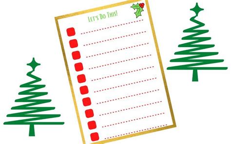 Free Christmas To Do List The Reading Residence