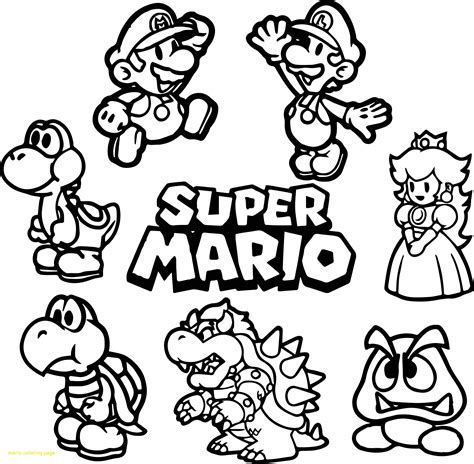 Free Coloring Pages Of Mario At Getcolorings Com Free Printable