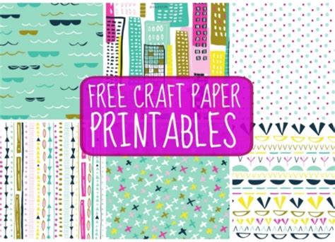 Free Craft Papers Paper Craft Download