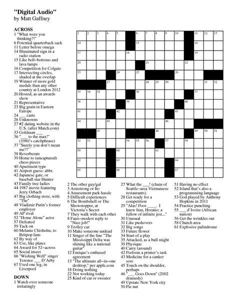 5 Free Daily Crosswords to Print Now