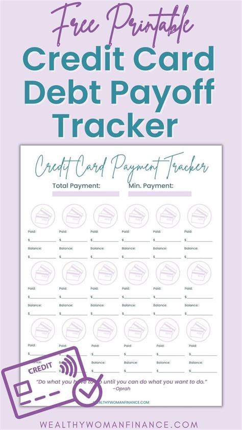 Free Debt Tracker Printables Artofit