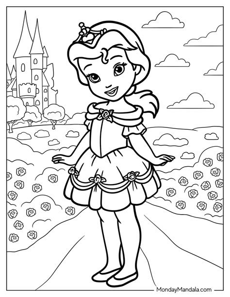 Free Disney Princess Coloring Pages Disney Princess Coloring Pages