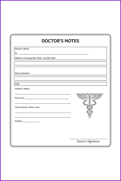 Free Fake Doctors Note Template Powerpoint Google Slides, 48% Off