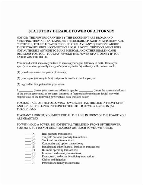 Free Fillable Texas Power Of Attorney Form Pdf Templates