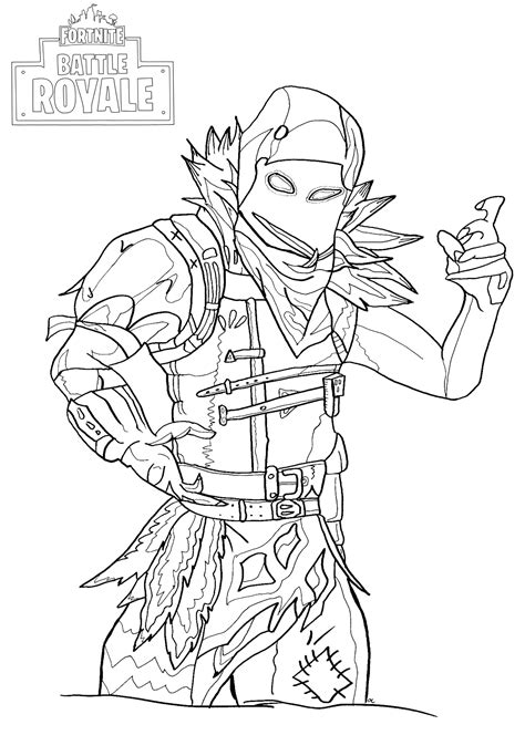 Free Fortnite Coloring Pages To Print